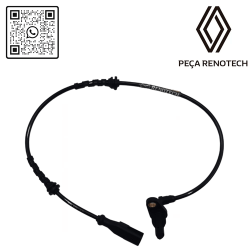 RN 07637R-X 479007637R SENSOR DO ABS TRAS. ESQDIR DUSTER 4X2 1